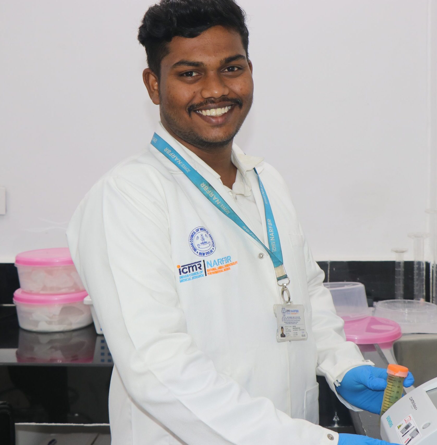 Mr. Kotha Dhanush Goud - Lab Attendant - I